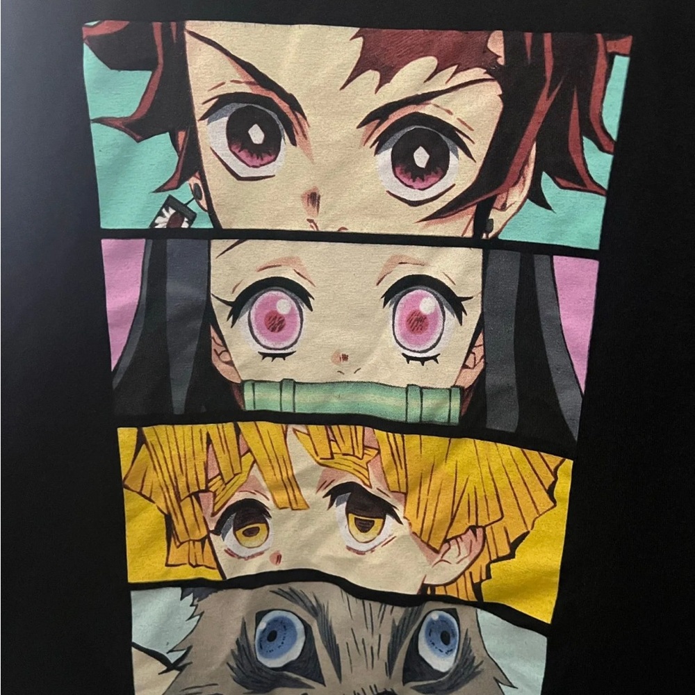 Demon Slayer Anime Character Graphic T-Shirt